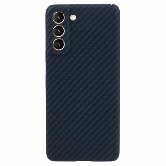 Cell Phone Case for Samsung Galaxy S22 5G , Precise Cutout Aramid Fiber 1500D Coarse Texture Back Cover
