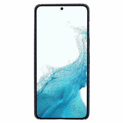 Cell Phone Case for Samsung Galaxy S22 5G , Precise Cutout Aramid Fiber 1500D Coarse Texture Back Cover