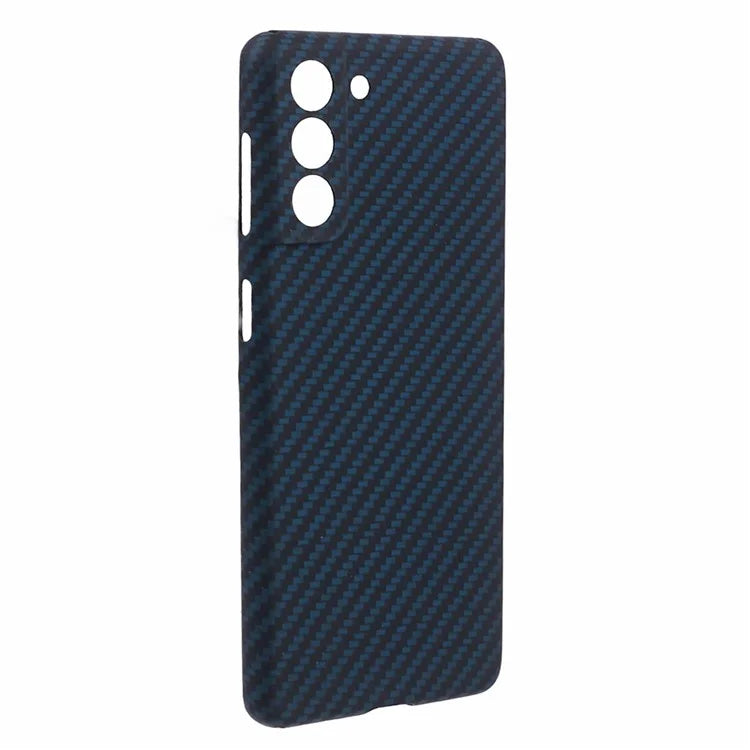 Cell Phone Case for Samsung Galaxy S22 5G , Precise Cutout Aramid Fiber 1500D Coarse Texture Back Cover