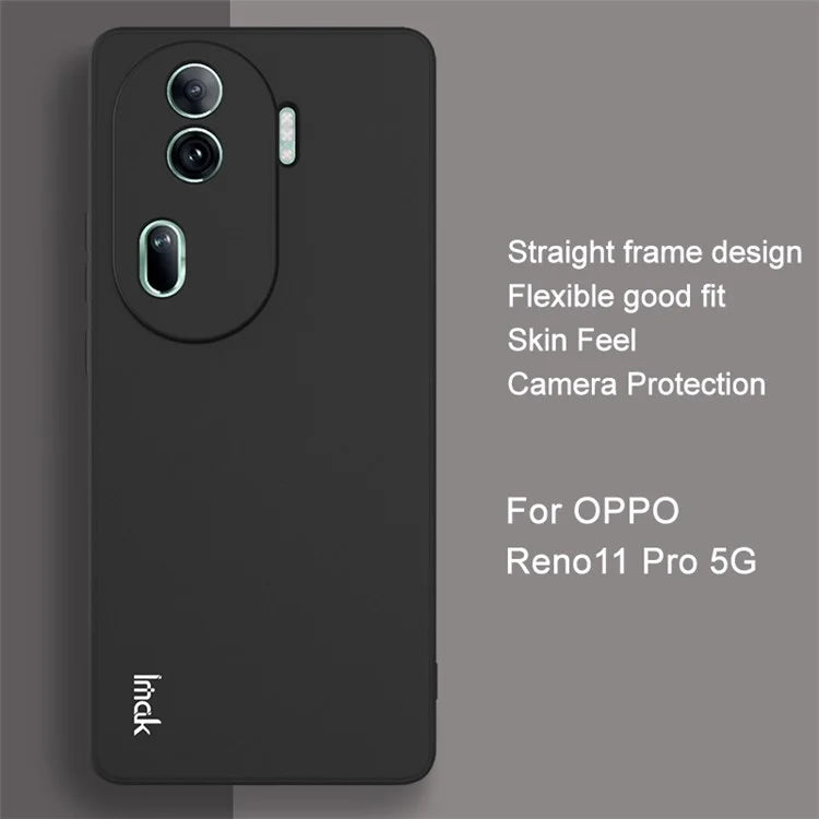 IMAK UC-4 Series for Oppo Reno11 Pro 5G (Global) / Reno11 (China) 5G Case Straight Edge Phone TPU Cover