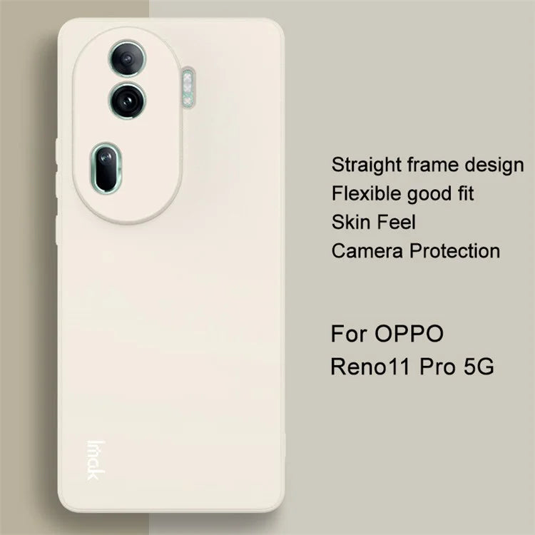IMAK UC-4 Series for Oppo Reno11 Pro 5G (Global) / Reno11 (China) 5G Case Straight Edge Phone TPU Cover
