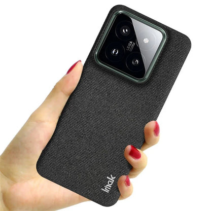 IMAK Ruiyi Series for Xiaomi 14 Case Cloth Texture Anti-scratch Phone Back Cover