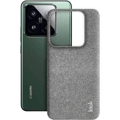 IMAK Ruiyi Series for Xiaomi 14 Case Cloth Texture Anti-scratch Phone Back Cover