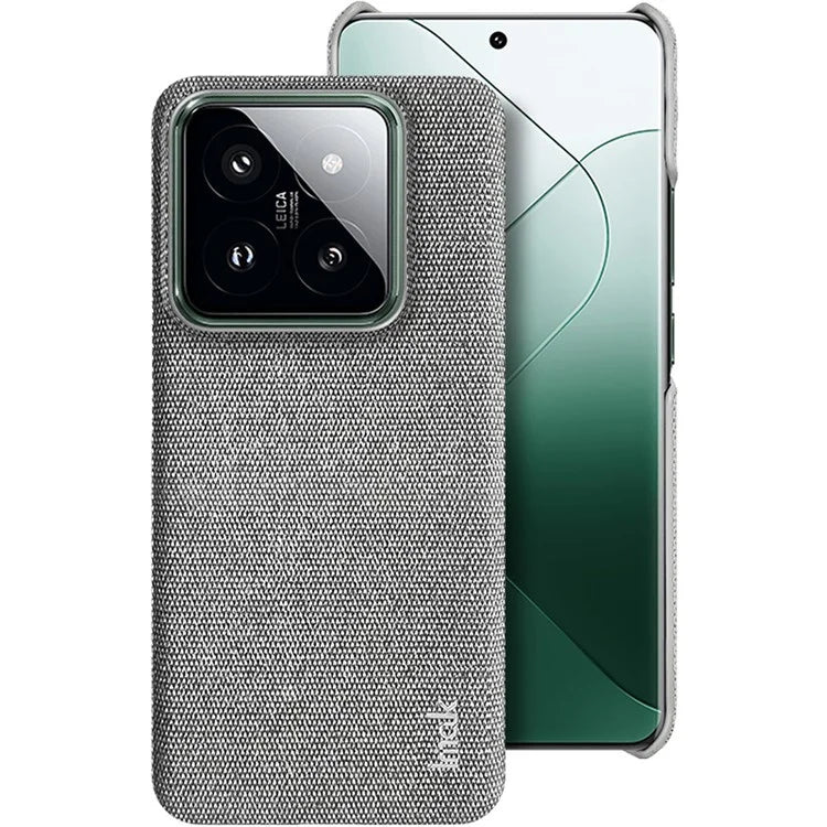 IMAK Ruiyi Series for Xiaomi 14 Case Cloth Texture Anti-scratch Phone Back Cover