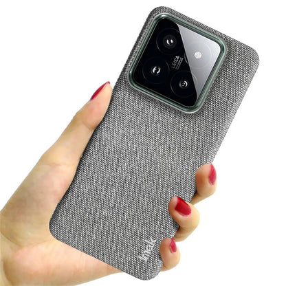IMAK Ruiyi Series for Xiaomi 14 Case Cloth Texture Anti-scratch Phone Back Cover
