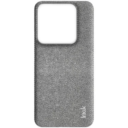 IMAK Ruiyi Series for Xiaomi 14 Pro Case PU Leather Coated PC Cloth Texture Phone Cover