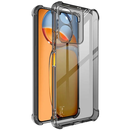 IMAK For Xiaomi Redmi 13C / Poco C65 4G Case Airbag Protection Phone TPU Cover Black
