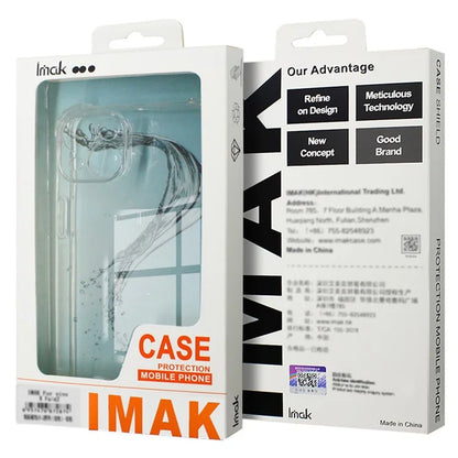 IMAK For Xiaomi Redmi 13C / Poco C65 4G Case Airbag Protection Phone TPU Cover Black