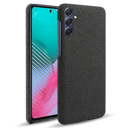 Cell Phone Case for Samsung Galaxy S24 Slim-Fit Cloth+PC Mobile Phone Cover