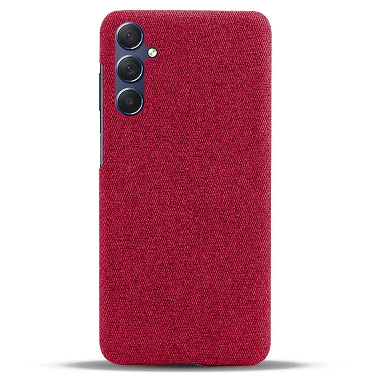 Cell Phone Case for Samsung Galaxy S24 Slim-Fit Cloth+PC Mobile Phone Cover