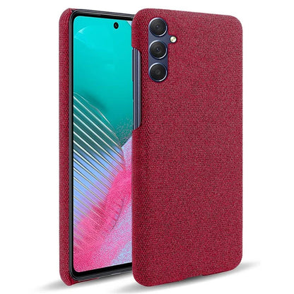 Cell Phone Case for Samsung Galaxy S24 Slim-Fit Cloth+PC Mobile Phone Cover