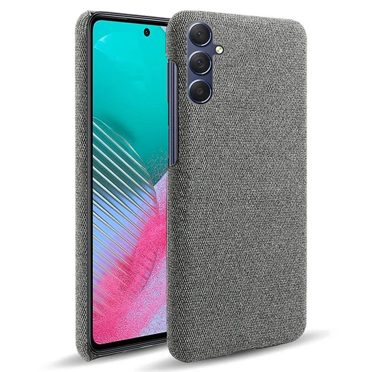 Cell Phone Case for Samsung Galaxy S24 Slim-Fit Cloth+PC Mobile Phone Cover
