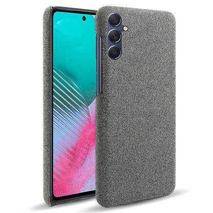 Cell Phone Case for Samsung Galaxy S24 Slim-Fit Cloth+PC Mobile Phone Cover