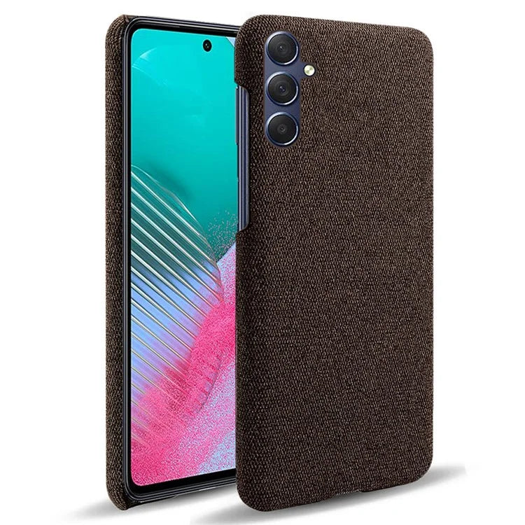 Cell Phone Case for Samsung Galaxy S24 Slim-Fit Cloth+PC Mobile Phone Cover