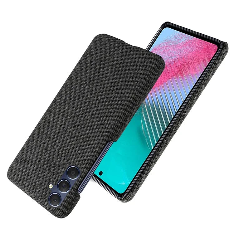 Anti-Scratch Phone Cover for Samsung Galaxy S24+ Case Slim Cloth+PC Shell