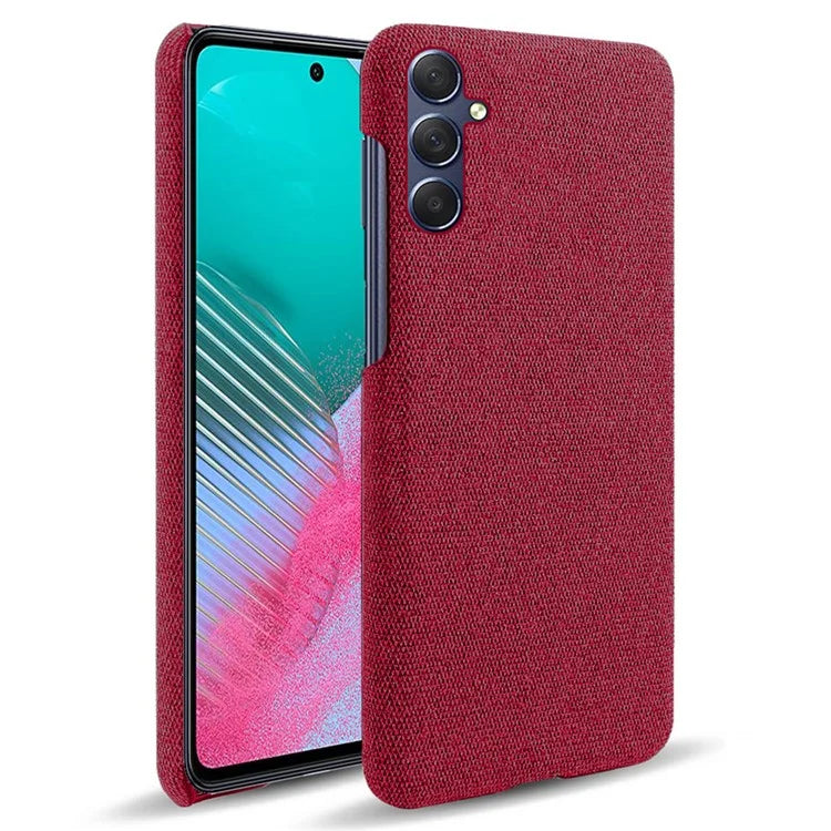 Anti-Scratch Phone Cover for Samsung Galaxy S24+ Case Slim Cloth+PC Shell