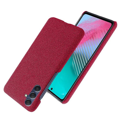 Anti-Scratch Phone Cover for Samsung Galaxy S24+ Case Slim Cloth+PC Shell