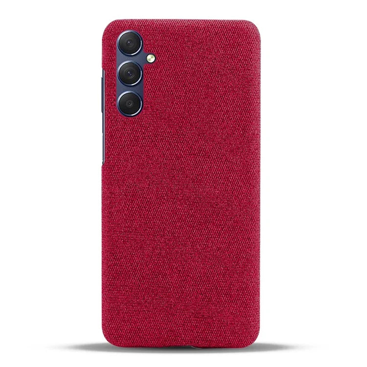 Anti-Scratch Phone Cover for Samsung Galaxy S24+ Case Slim Cloth+PC Shell