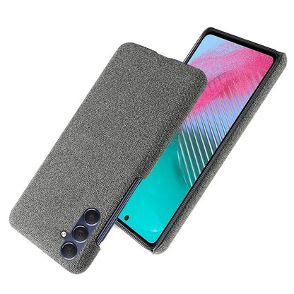 Anti-Scratch Phone Cover for Samsung Galaxy S24+ Case Slim Cloth+PC Shell