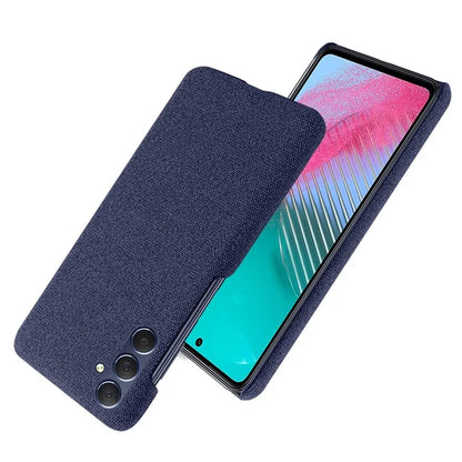 Anti-Scratch Phone Cover for Samsung Galaxy S24+ Case Slim Cloth+PC Shell