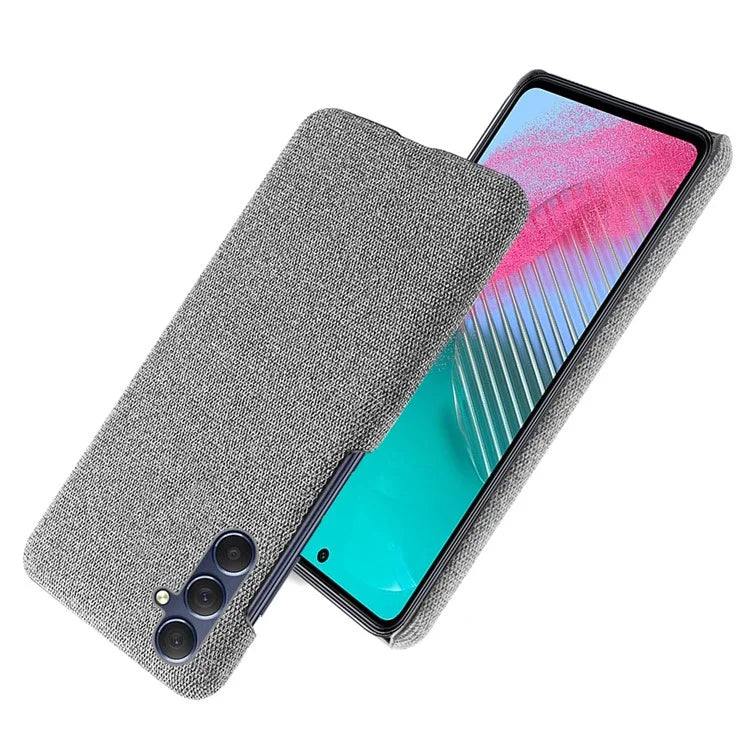 Anti-Scratch Phone Cover for Samsung Galaxy S24+ Case Slim Cloth+PC Shell