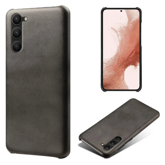 For Samsung Galaxy S24+ Phone Case Slim PU Leather + PC Shockproof Back Cover