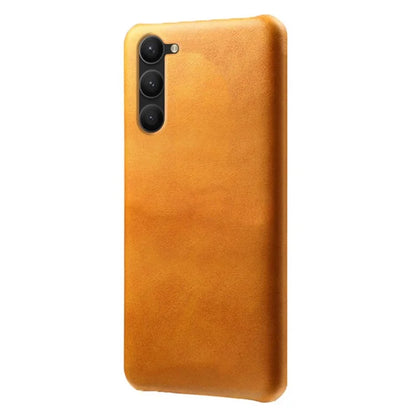 For Samsung Galaxy S24+ Phone Case Slim PU Leather + PC Shockproof Back Cover