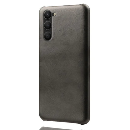 For Samsung Galaxy S24 PU Leather + Hard PC Shell Calf Texture Phone Cover