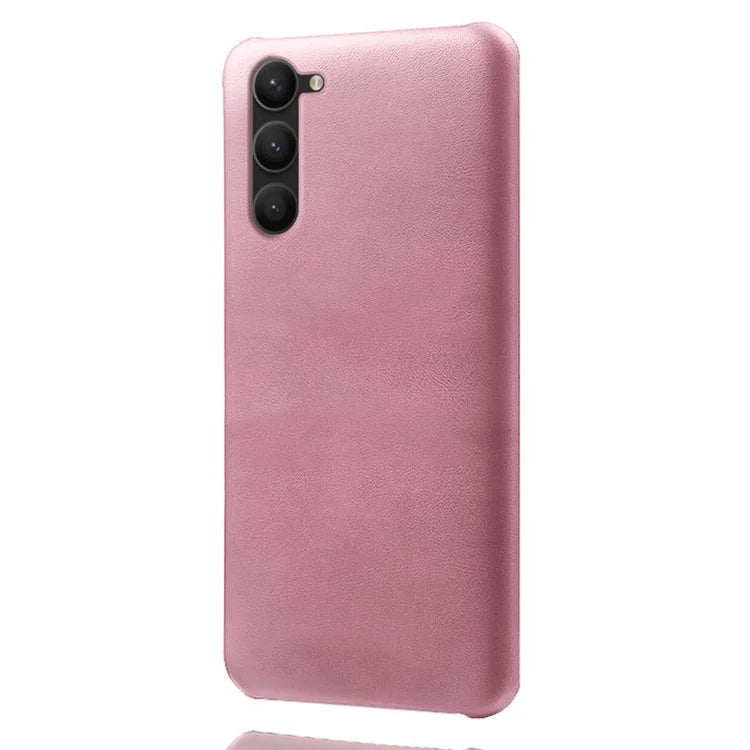 For Samsung Galaxy S24 PU Leather + Hard PC Shell Calf Texture Phone Cover