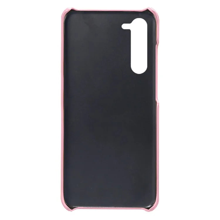For Samsung Galaxy S24 PU Leather + Hard PC Shell Calf Texture Phone Cover