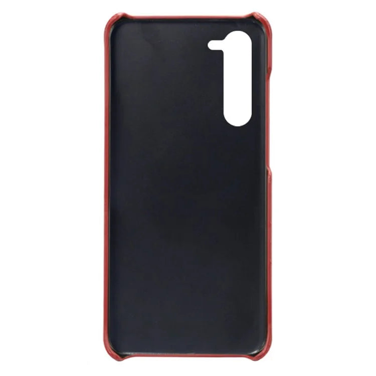 For Samsung Galaxy S24 PU Leather + Hard PC Shell Calf Texture Phone Cover