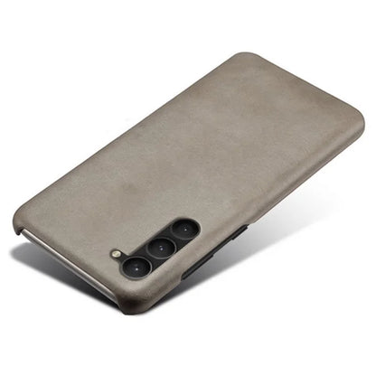 For Samsung Galaxy S24 PU Leather + Hard PC Shell Calf Texture Phone Cover