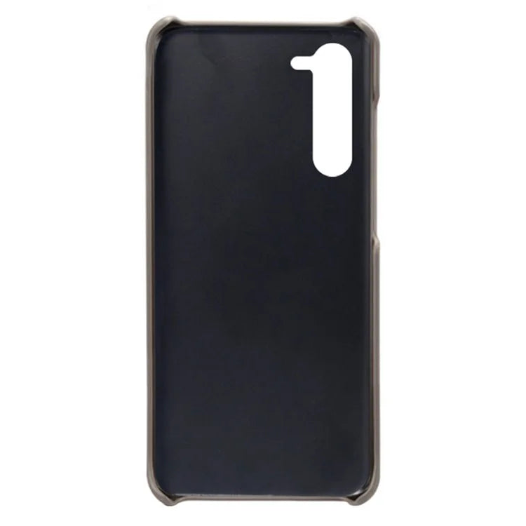 For Samsung Galaxy S24 PU Leather + Hard PC Shell Calf Texture Phone Cover