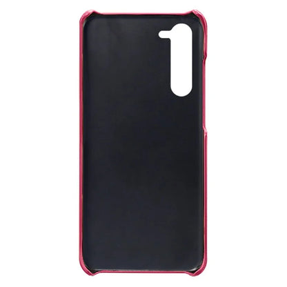 For Samsung Galaxy S24 PU Leather + Hard PC Shell Calf Texture Phone Cover