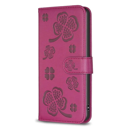 For Google Pixel 8 Pro Clover Pattern Case Wallet PU Leather Folio Phone Cover