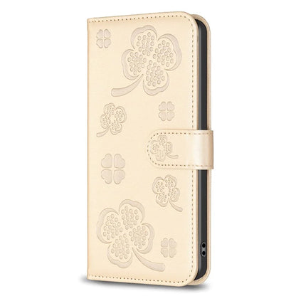 For Google Pixel 8 Pro Clover Pattern Case Wallet PU Leather Folio Phone Cover