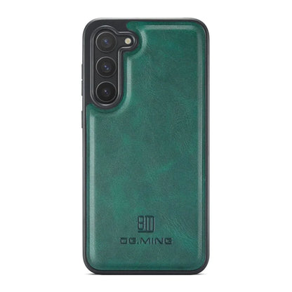 DG.MING For Samsung Galaxy S23 Case Leather Coated PC+TPU Phone Back Cover