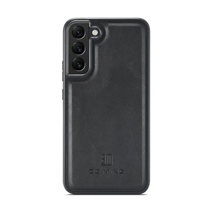 DG.MING For Samsung Galaxy S22+ 5G Phone Case PU Leather Coating Phone Cover