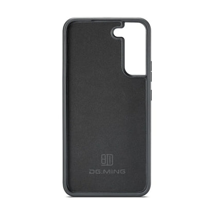 DG.MING For Samsung Galaxy S22+ 5G Phone Case PU Leather Coating Phone Cover