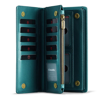 CASEME Me10 Crossbody Bag for 4.0-6.7'' Phone Zipper Wallet Purses Leather Case with 12-Card Holder