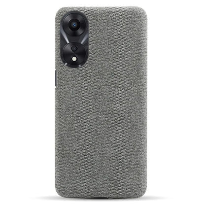 For Oppo A38 4G / A18 4G Case Cloth+Hard PC Anti-scratch Phone Back Cover