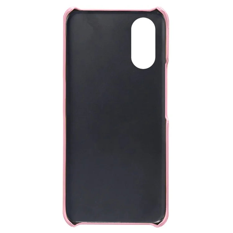 For Oppo A38 4G / A18 4G Case Drop-proof PU Leather+PC Phone Protector with 2 Card Holders