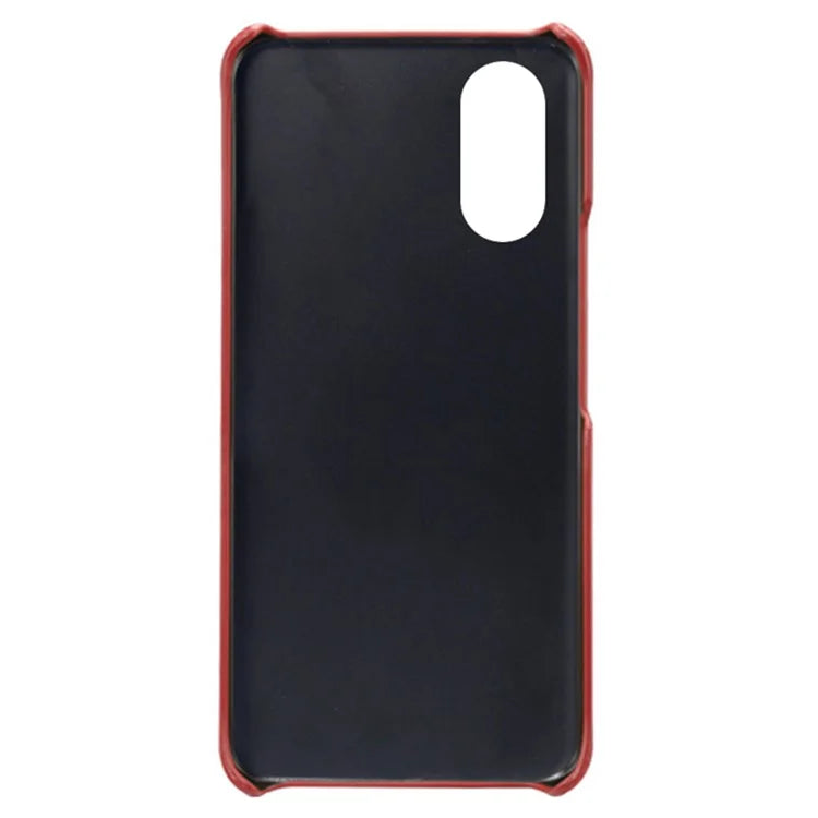 For Oppo A38 4G / A18 4G Case Drop-proof PU Leather+PC Phone Protector with 2 Card Holders