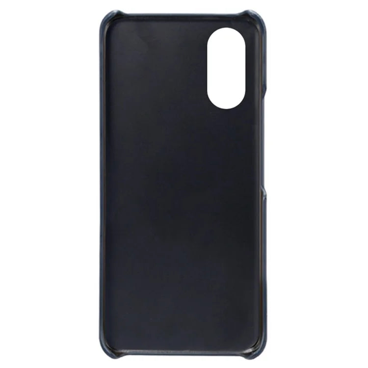 For Oppo A38 4G / A18 4G Case Drop-proof PU Leather+PC Phone Protector with 2 Card Holders
