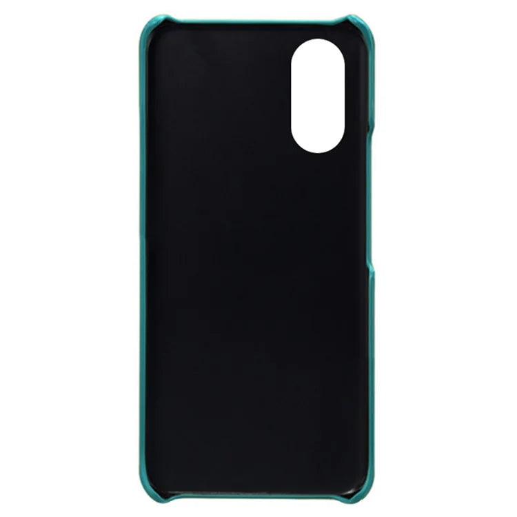 For Oppo A38 4G / A18 4G Case Drop-proof PU Leather+PC Phone Protector with 2 Card Holders