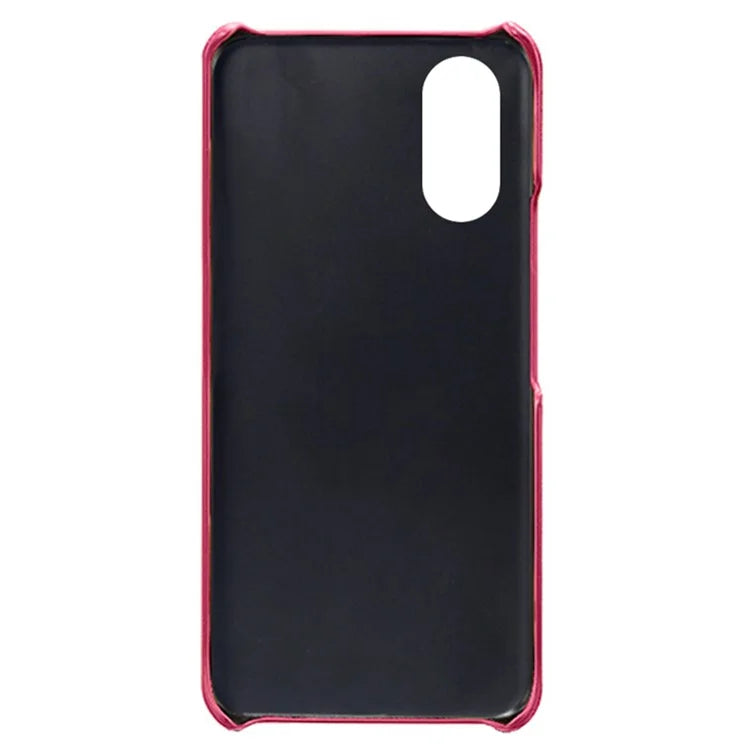 For Oppo A38 4G / A18 4G Case Drop-proof PU Leather+PC Phone Protector with 2 Card Holders