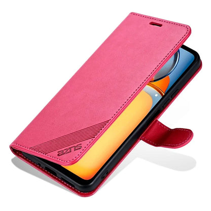 AZNS For Xiaomi Redmi 13C 4G / Poco C65 4G Leather Case Anti-drop Wallet Cover