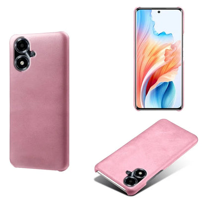 For Oppo A2m 5G Slim Protective Phone Case PU Leather Coated PC Cover