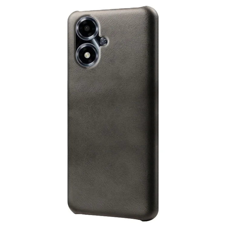 For Oppo A2m 5G Slim Protective Phone Case PU Leather Coated PC Cover