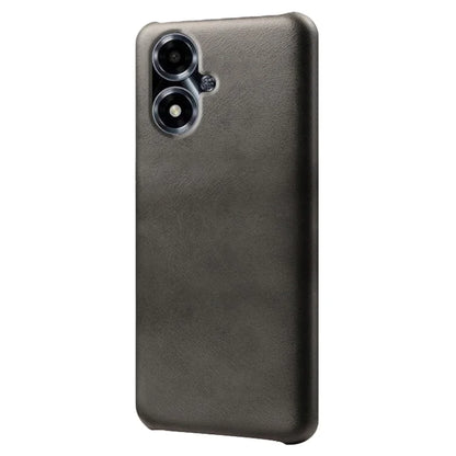 For Oppo A2m 5G Slim Protective Phone Case PU Leather Coated PC Cover